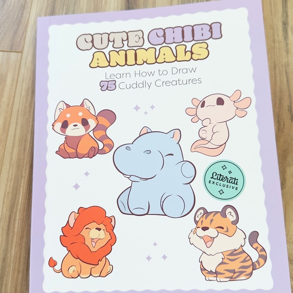 Cute Chibi Animals Drawing Book